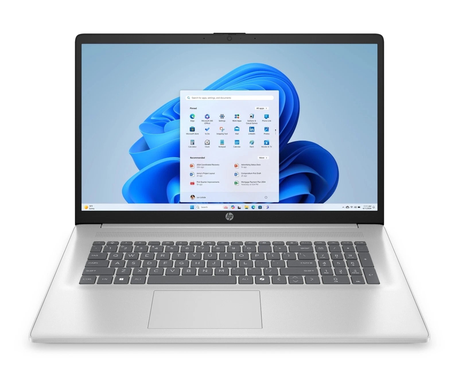 📍HP 17.3″ FHD+ Laptop – 4.30GHz AMD Ryzen 5 (6 cores) Up To 64GB Memory 2TB SSD