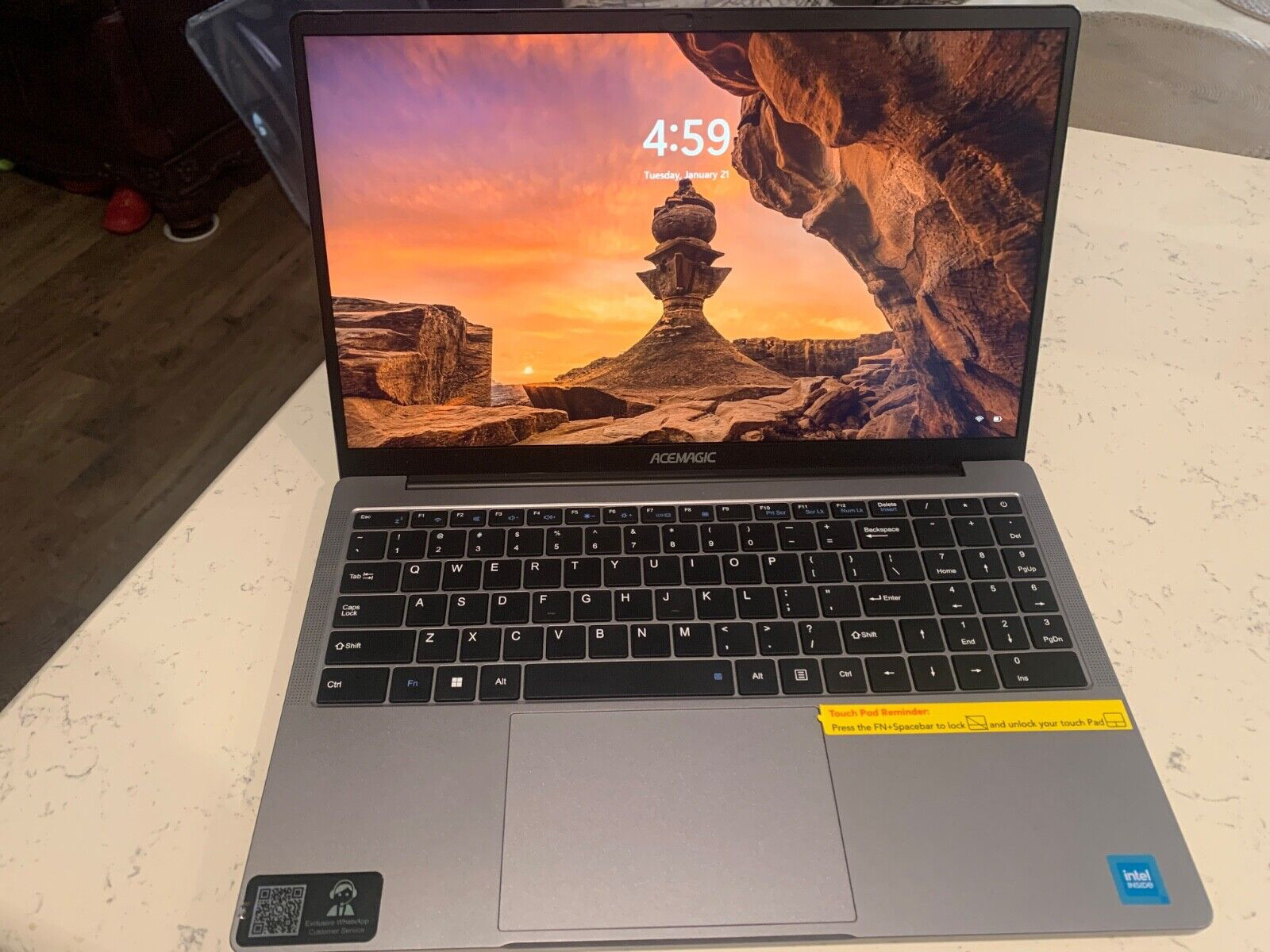 ACEMAGIC AX15 15.6 in (512GB SSD, Intel Alder Lake N95, 1.7GHz, 16GB RAM) Laptop