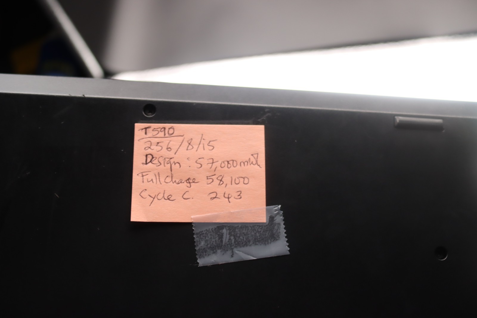 Lenovo Thinkpad T590 15.6 inch (256GB, Intel Core i5 8th Gen., 1.60GHz, 8GB)