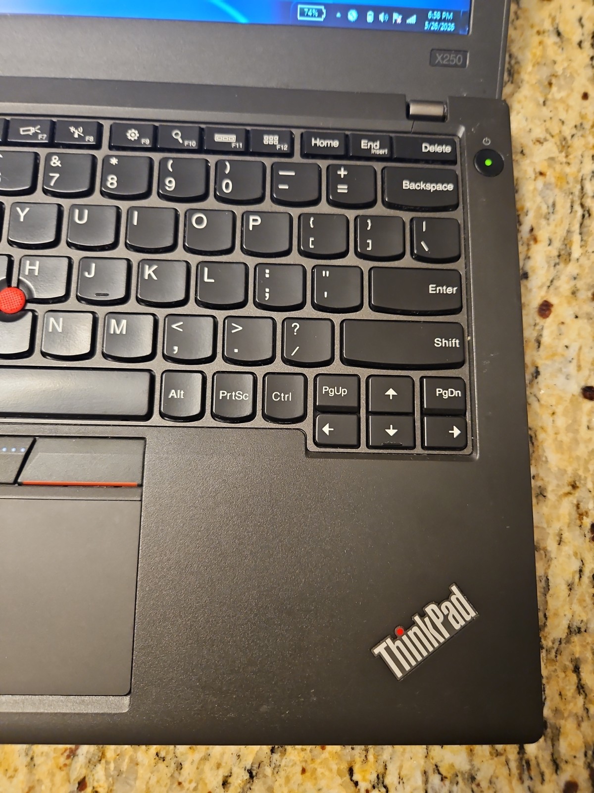 Lenovo ThinkPad X250 12.5″ Intel i7 8GB RAM 256GB SSD Windows 7 Ready to Use