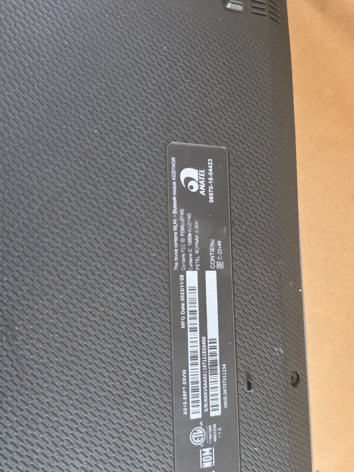 Acer Aspire 5 Laptop 15.6″ – Core i5-13420H/ 8GB RAM / 512GB SSD Good