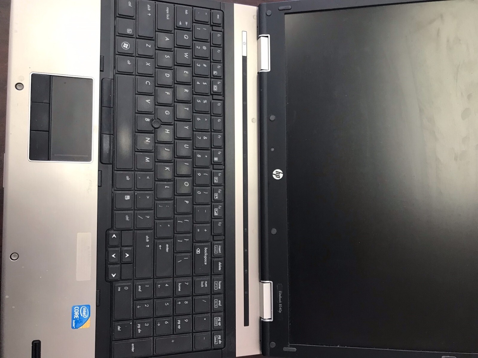 HP ELITEBOOK 8540P / I5- M 560 / 2.67 GHZ / 8 GB RAM / 500 HDD /WIN 10/ PLS READ