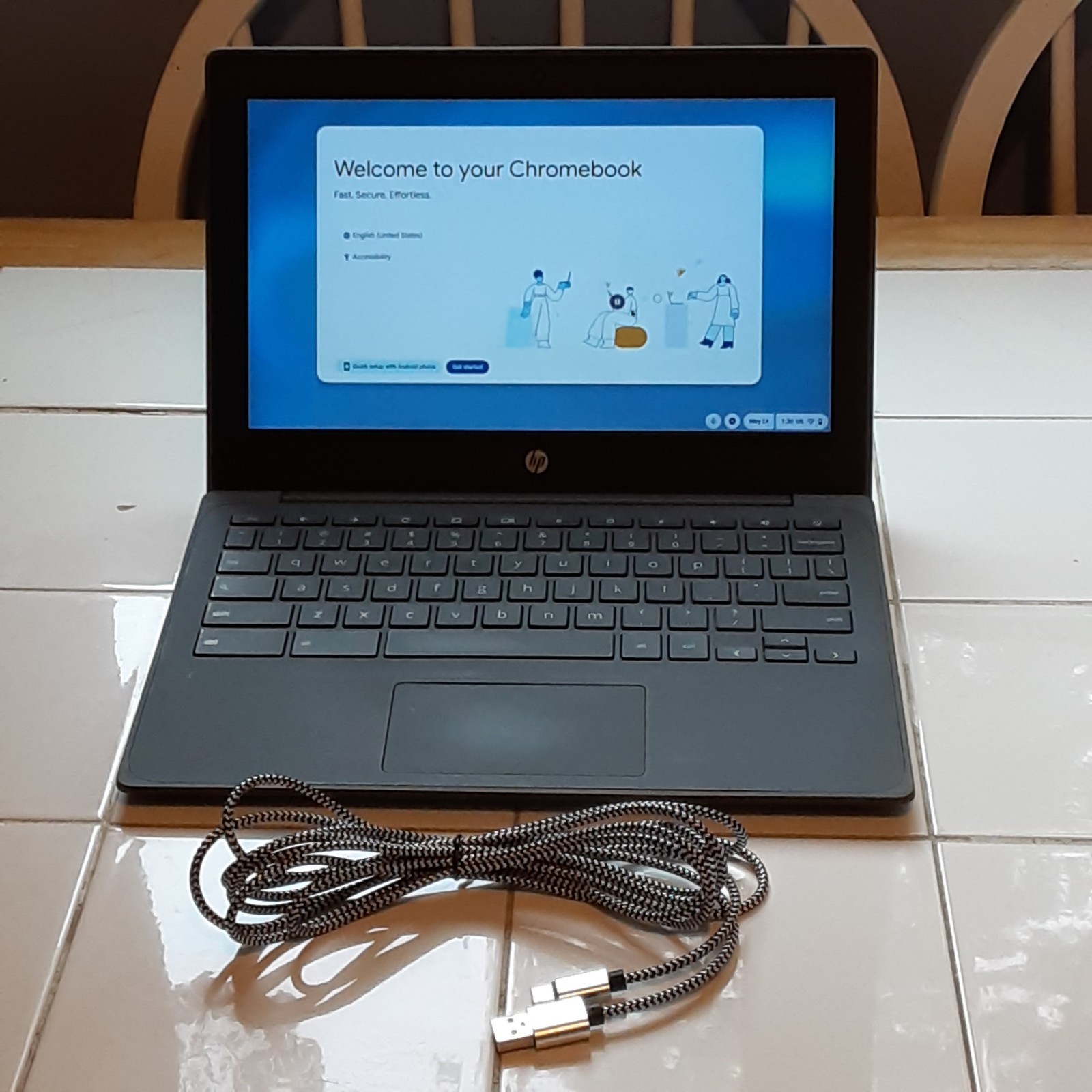 HP Chromebook 11A G8 EE AMD A4-9120C 1.60GHz 4GB RAM 32GB SSD