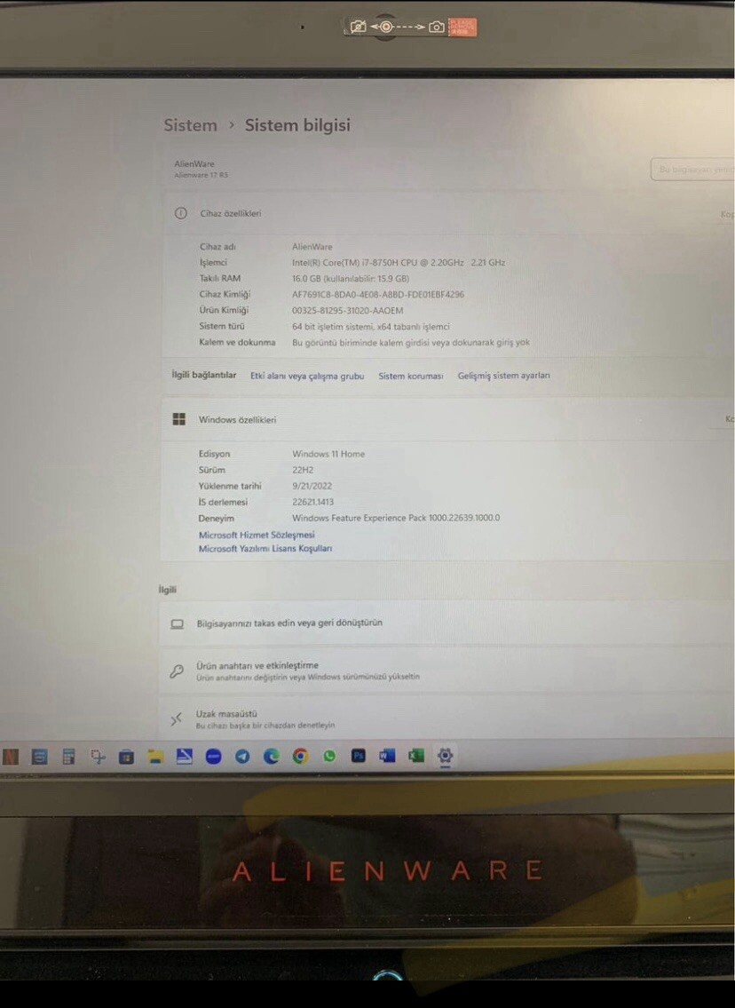 Alienware 17 R5 Gaming Notebook
