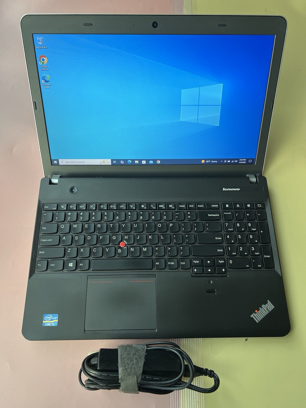 LENOVO ThinkPad E531 15.6” Core i5-3230M 2.60GHz 8GB RAM 500GB HDD HDMI WEBCAM