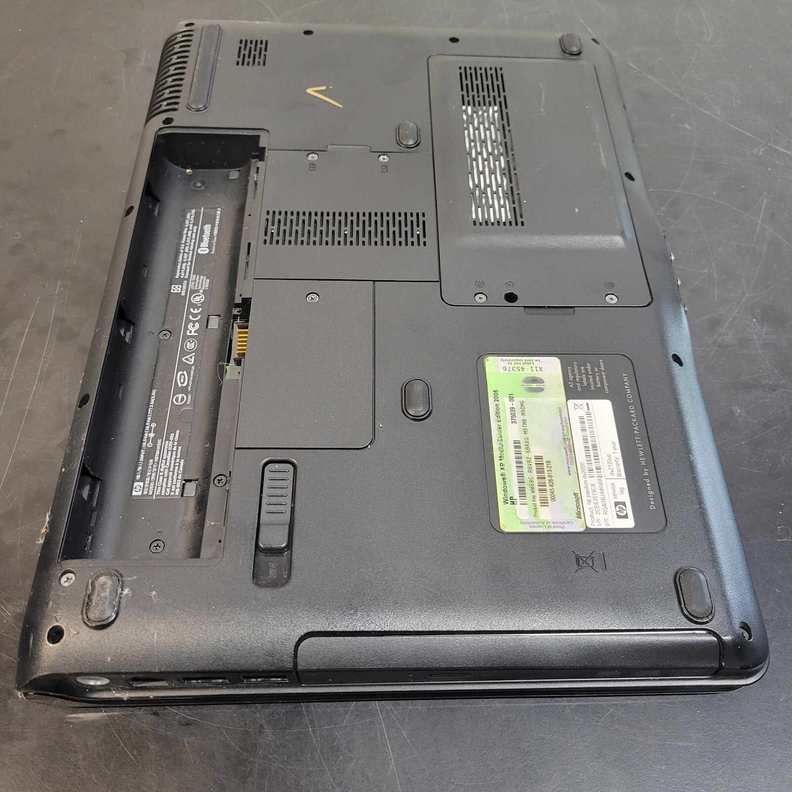 HP Pavilion DV2000 14.1″ AMD Turion 64 X2 0 GB RAM 0 GB HDD