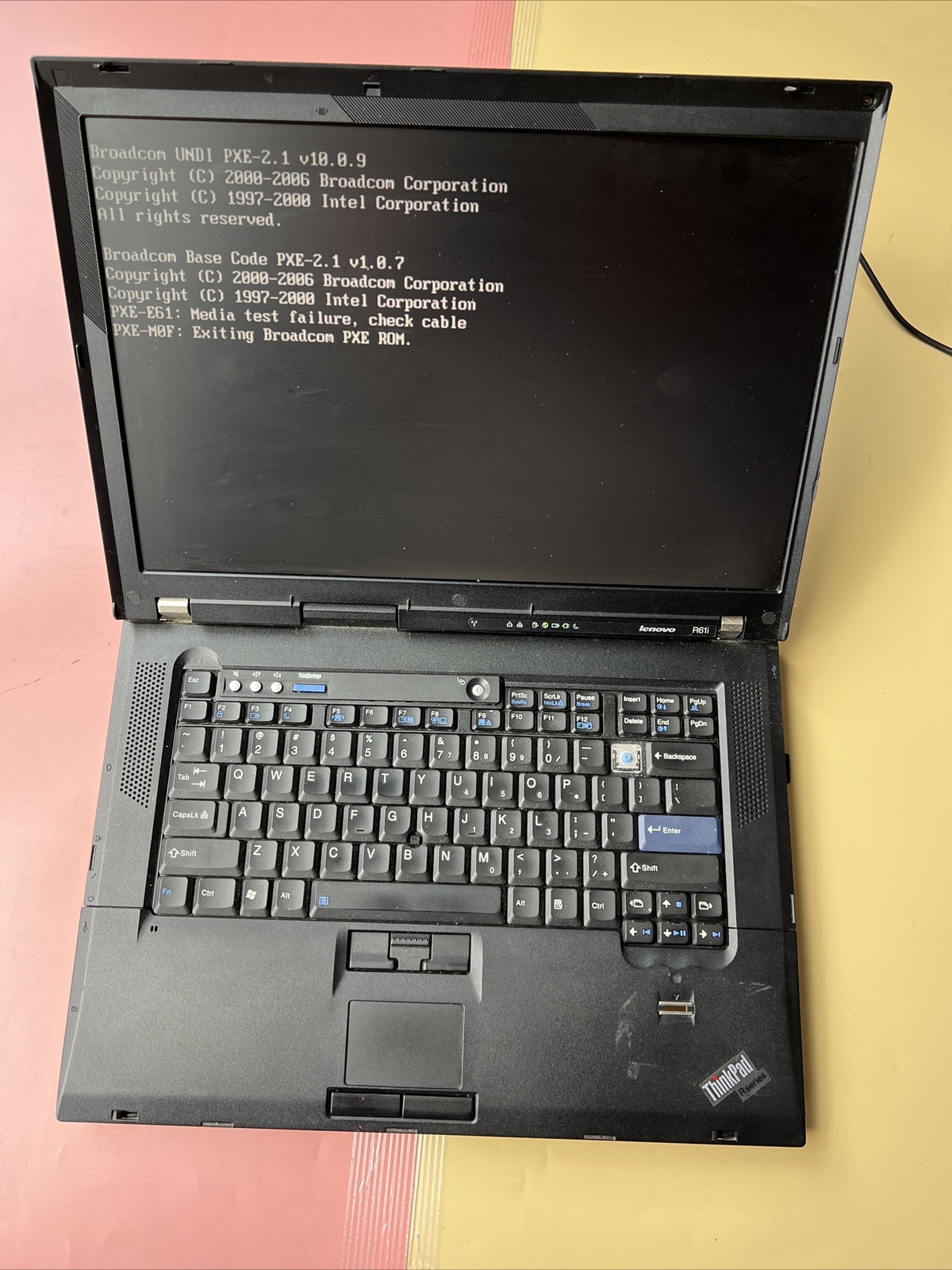 Lenovo Thinkpad R61i 15.6″ Intel CORE 2 DUO 1GB RAM 0GB HDD Motherboard