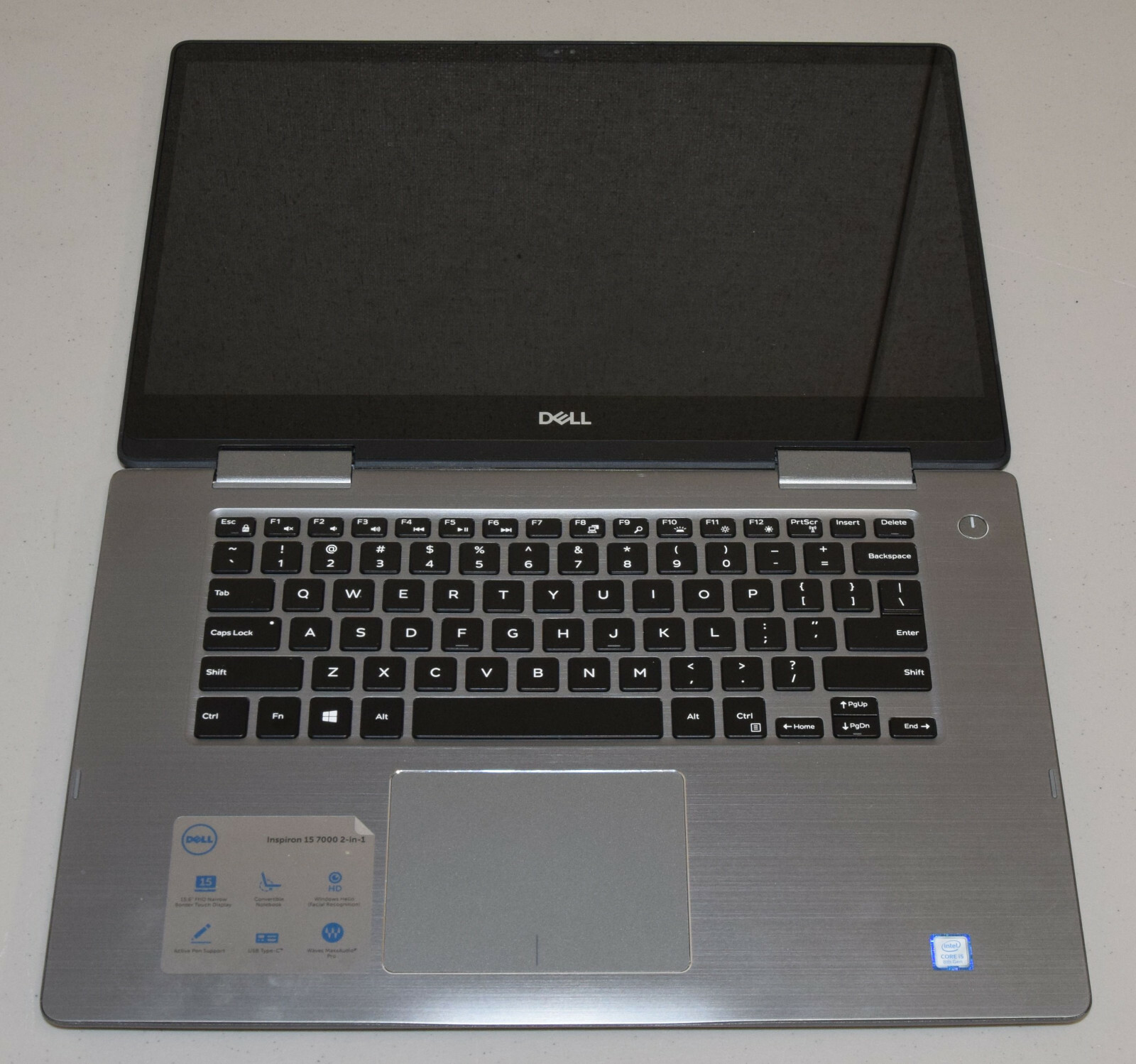 Dead Junk Dell Inspiron 7573 2-in-1 15.6″ Laptop Incomplete AS IS Parts Repair
