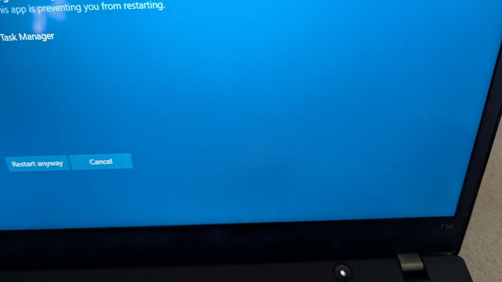 Lenovo T14 G1 i7-10610U 48GB RAM/500 GB SSD – Win 10 Pro TOUCHSCREEN SMALL DENT