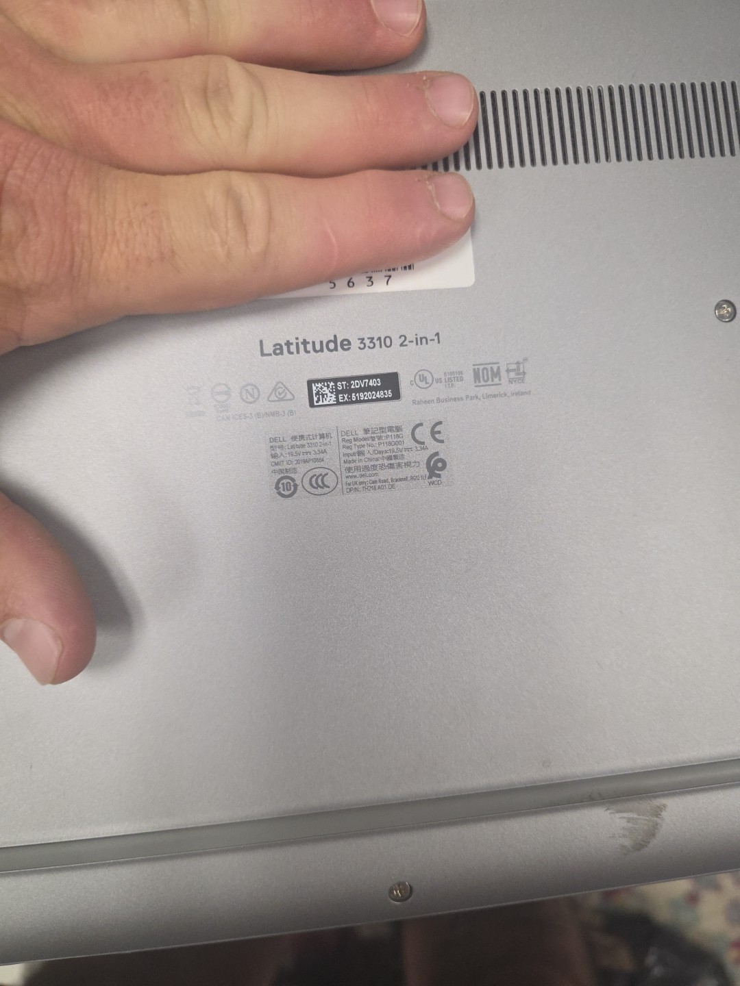 Dell Latitude 3310 2-in-1 13.3″ – i5-8265U 8GB 256GB Remote Management, Log In