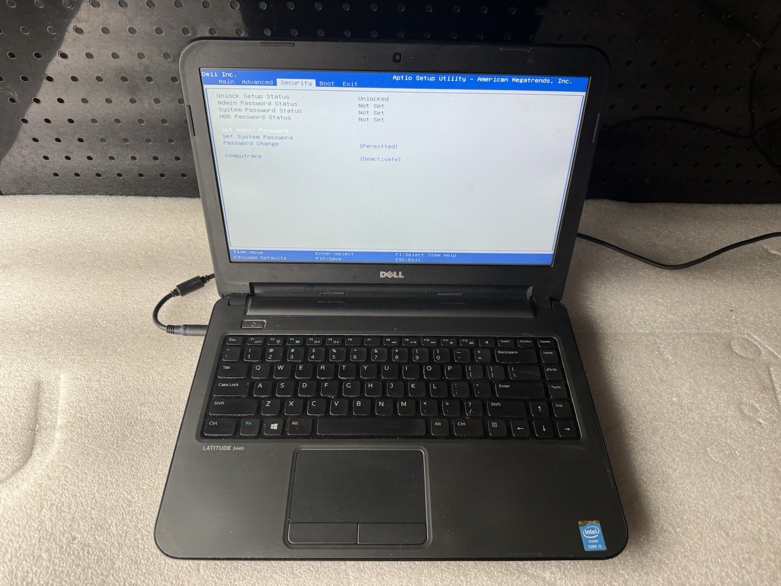 Dell Latitude 3440 Laptop 1.60GHz Core i5-4200U 8GB RAM No HDD Needs New Battery