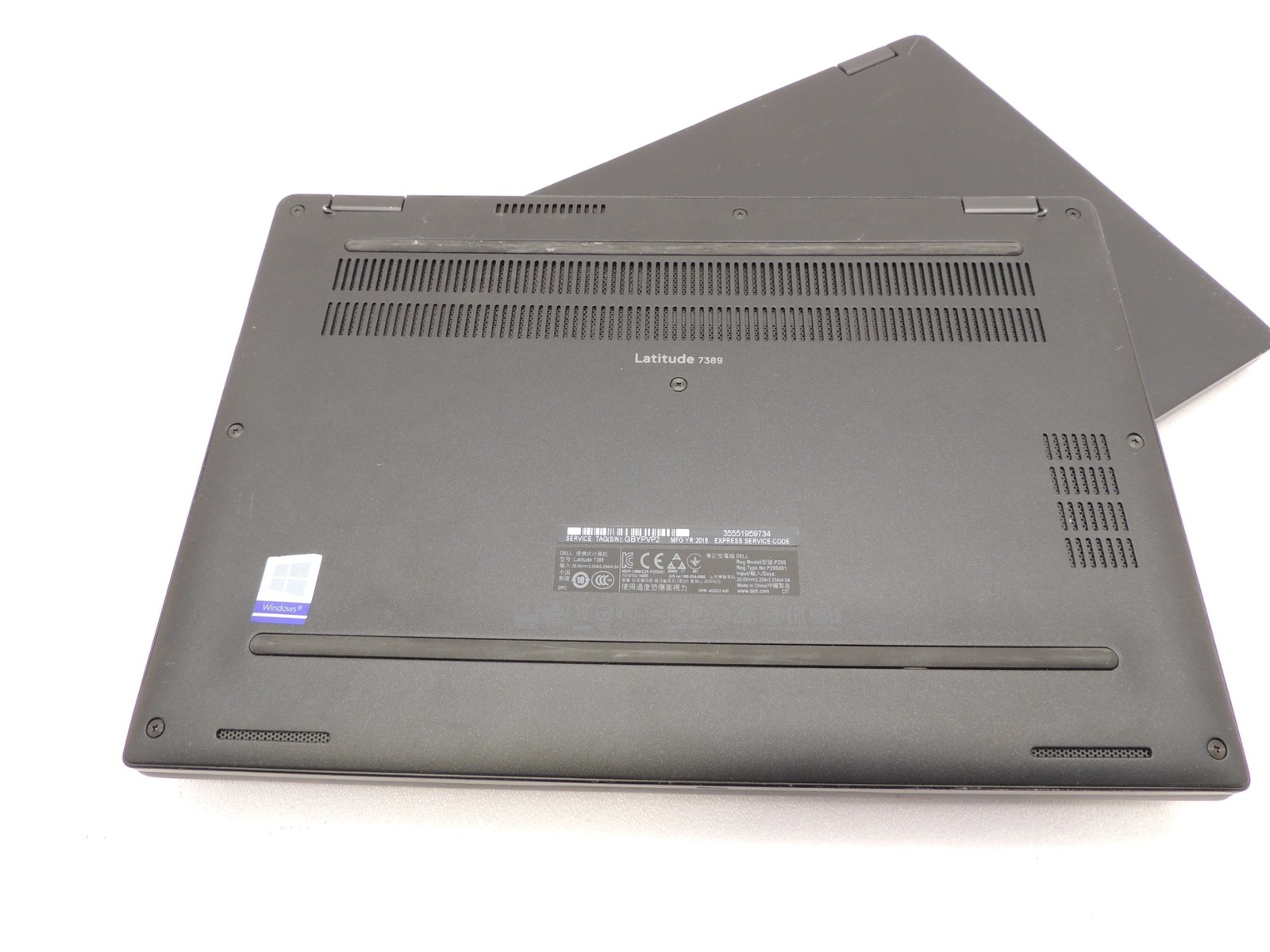 Lot of 6 Dell Latitude 7389 Touch Core i7 7th 16GB No SSD/Battery/Charger Laptop