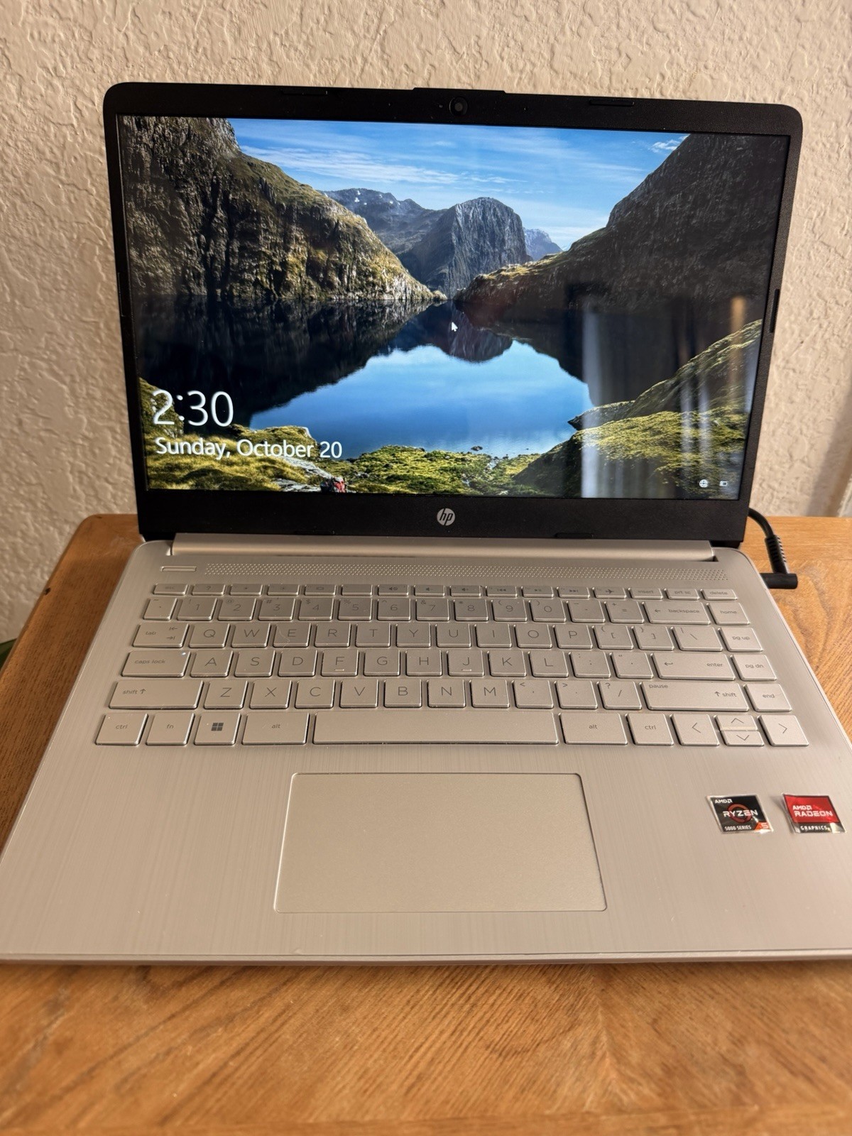 HP 14-FQ2097NR Computer Laptop Reset Ready For New Owner Multi Purpose Ryzen 5