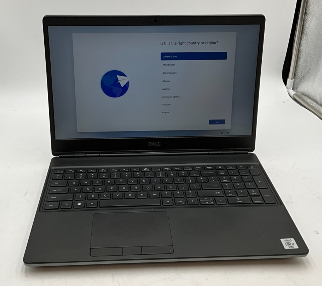 DELL Precision 7550 i7-10850H 2.70gh 32gb 512gb T2000 15.6″ LAPTOP JJFLZ33