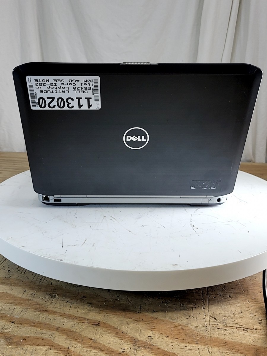 DELL LATITUDE E5420 Laptop Intel Core I5-2520M 4GB SEE NOTES