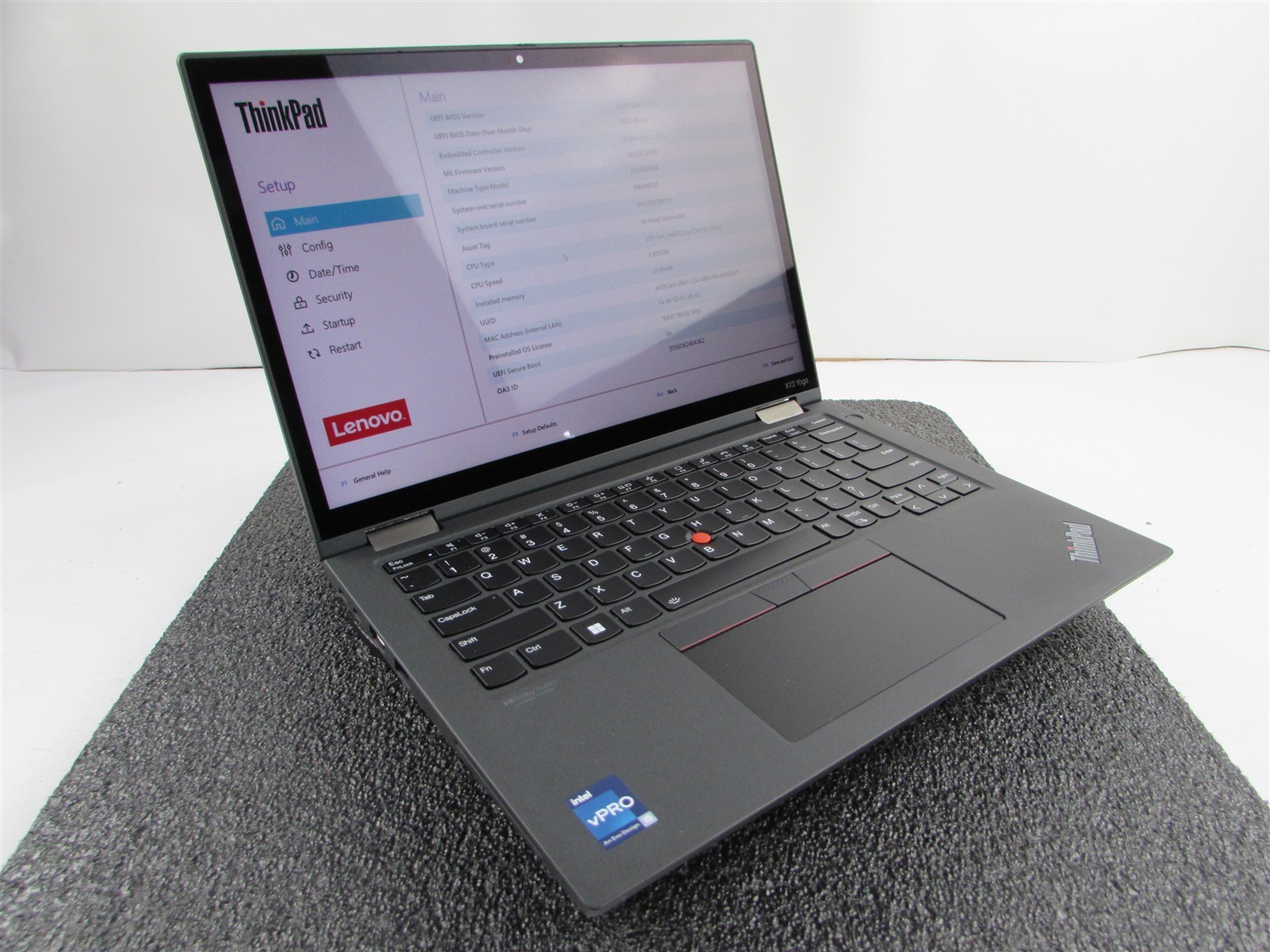 LENOVO THINKPAD X13 YOGA (Gen 3) 13.3″ 2-in-1 I5-1245U 256GB SSD 16GB RAM WIN 11