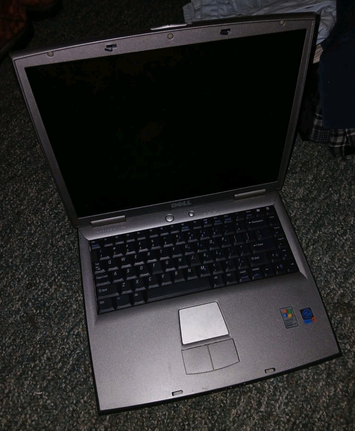 Dell Inspiron 1150 PP08L Laptop FOR PARTS OR REPAIR