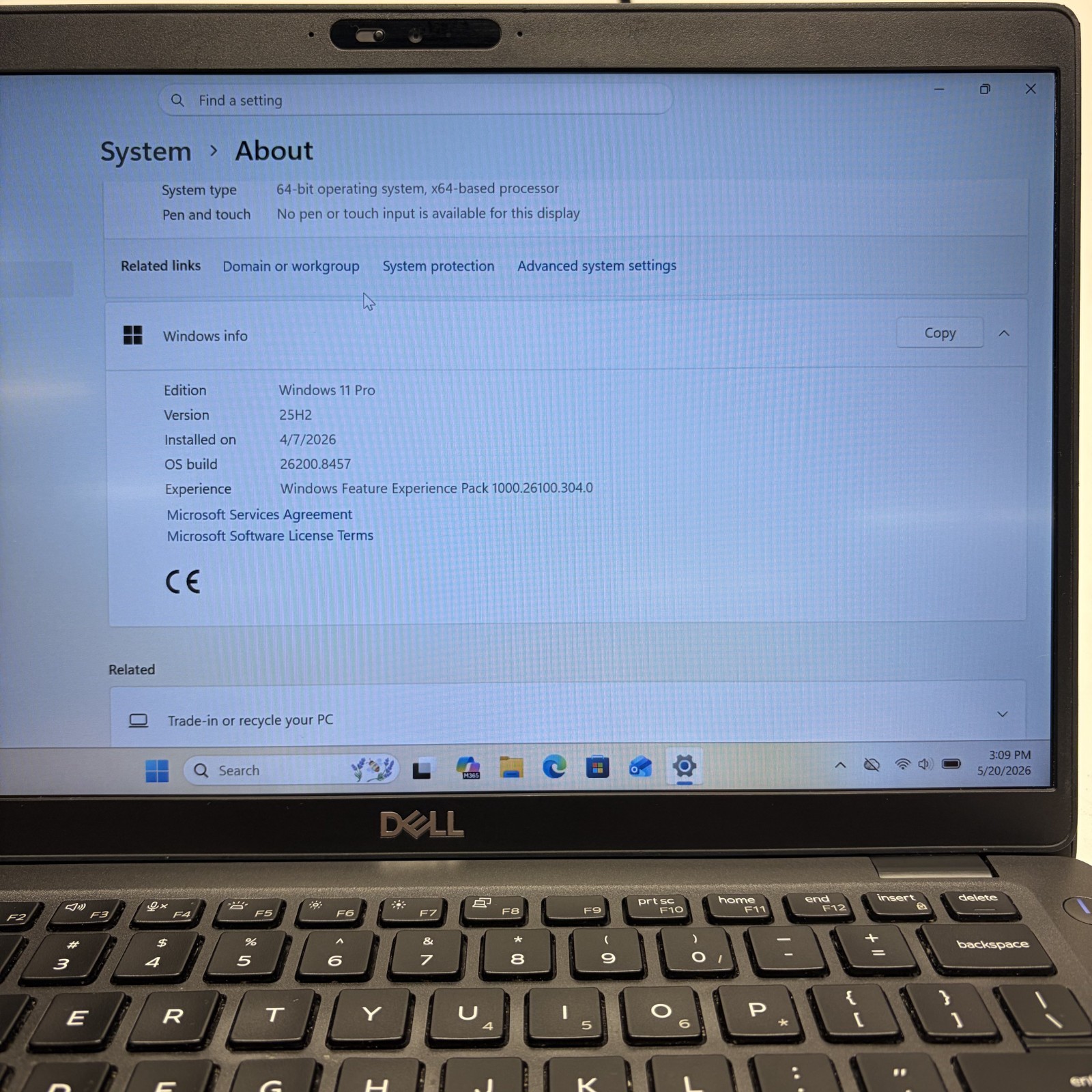 Dell Latitude 5400 w/ Power Supply