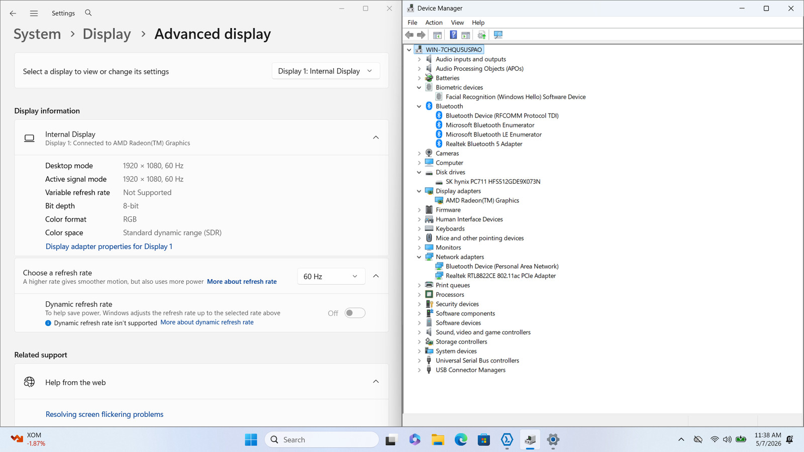 HP EliteBook 855 G8 15″ FHD Touch RYZEN 7 PRO 5850U 512GB 16GB W11P AMD IRCam