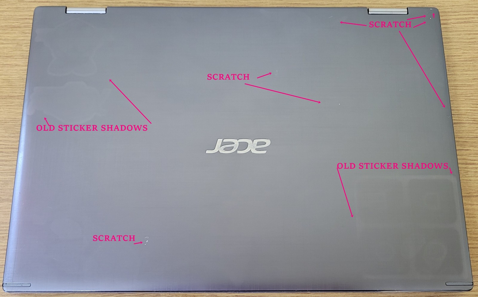 ACER Spin SP513-52N i5-8250U 1.60GHz 8GB 256GB NVMe 360Touch No OS/HDD