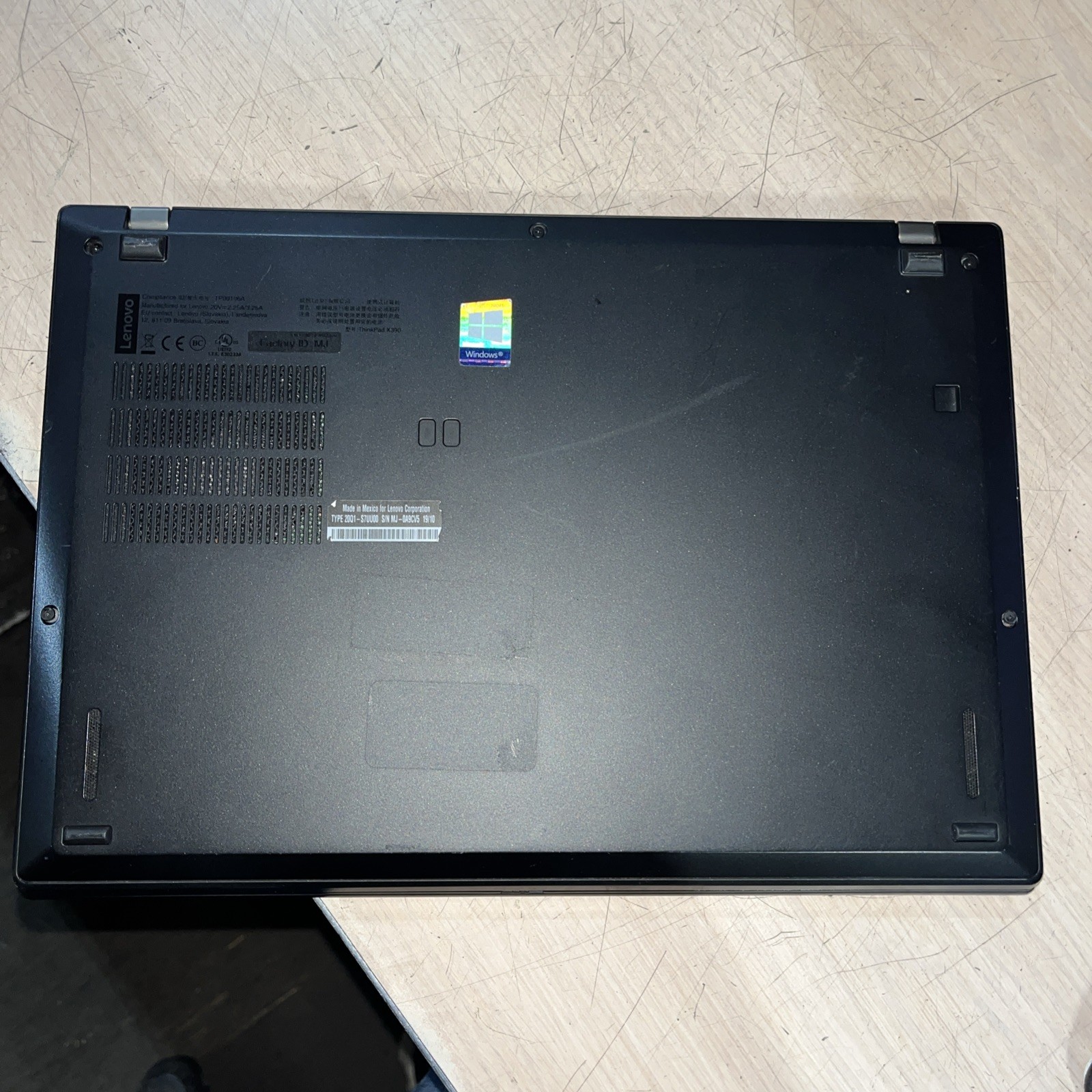 LENOVO THINKPAD X390 INTEL CORE I5 8TH GEN 8GB RAM NO HD