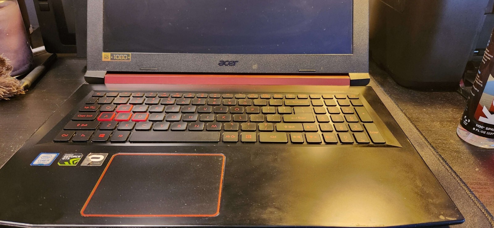 Acer Nitro 5 AN515 Laptop: Core i5-8300H, 15.6inch Full HD IPS Display, 8GB RAM.