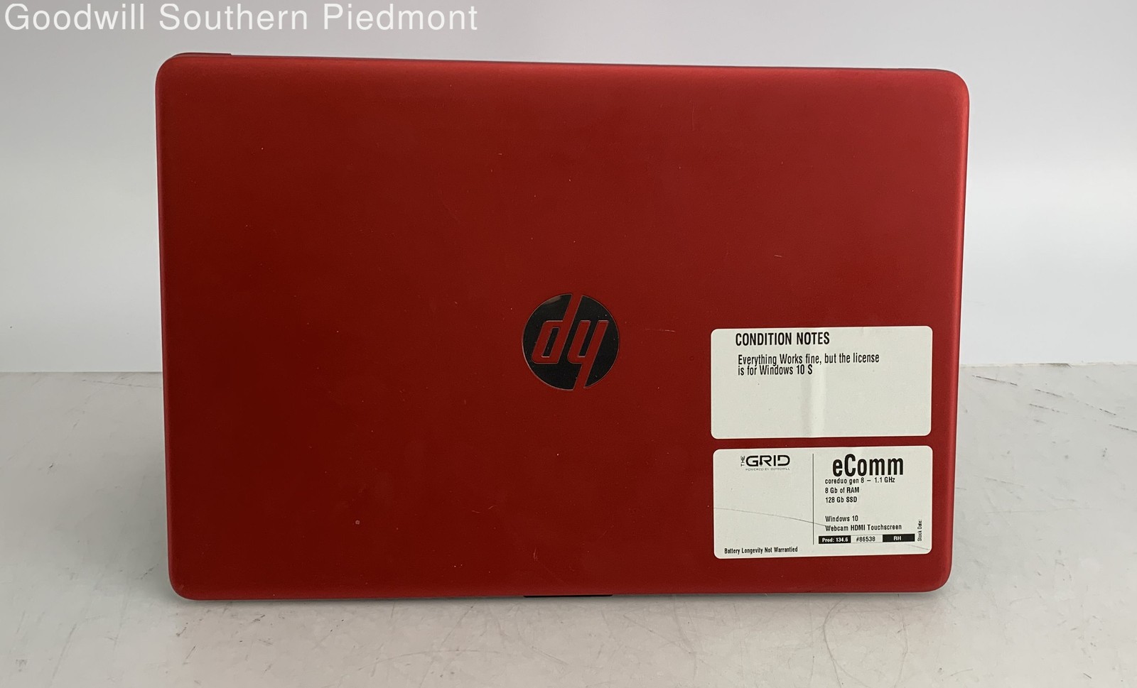 HP 15-dw0083wm Core Duo Gen 8 1.1GHz 8Gb RAM 128Gb SSD (Windows 10 S) – Tested