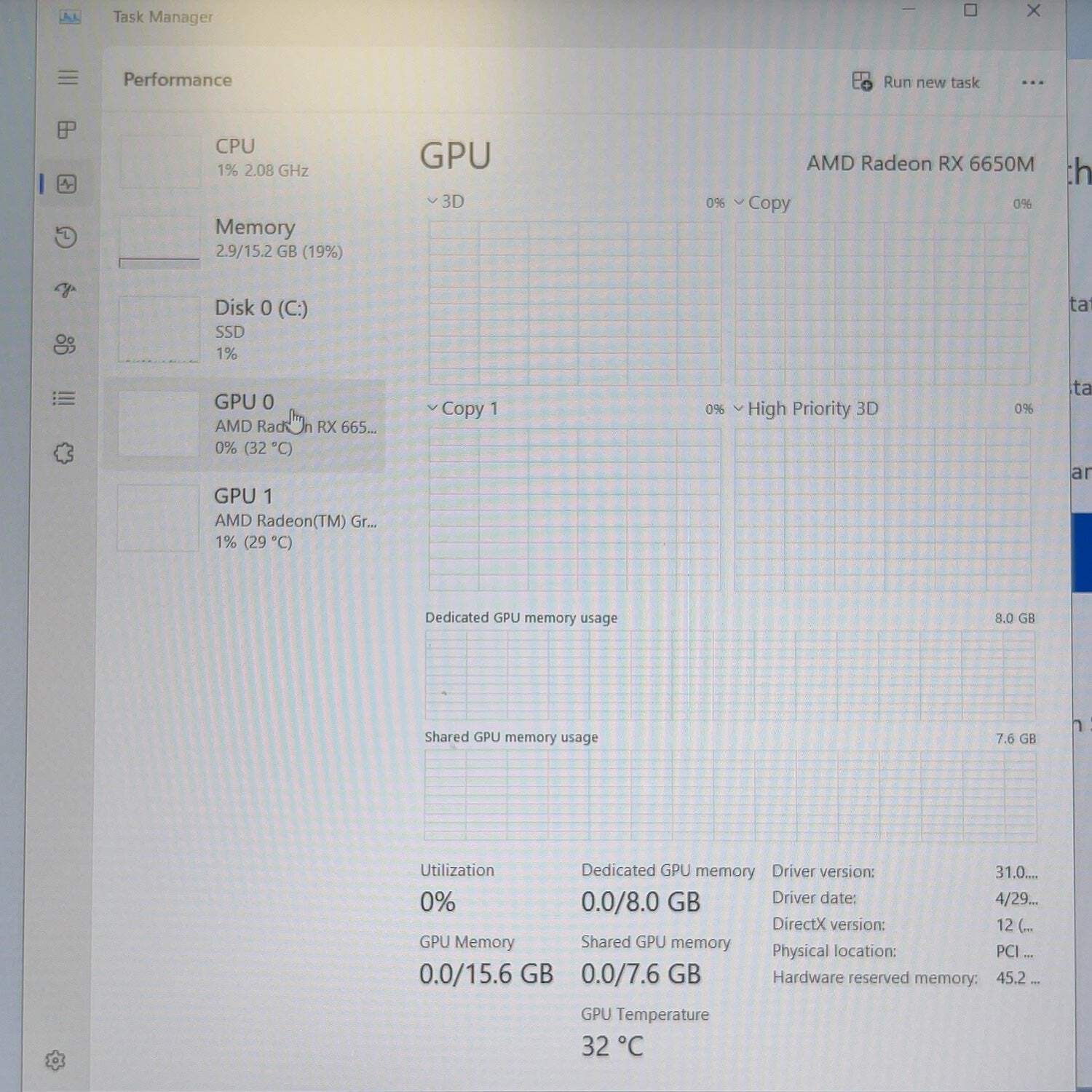 HP Omen 16-N0033DX 16″ Ryzen 7 6800H 3.2GHz 16GB RAM 1TB SSD AMD Radeon RX 6650M