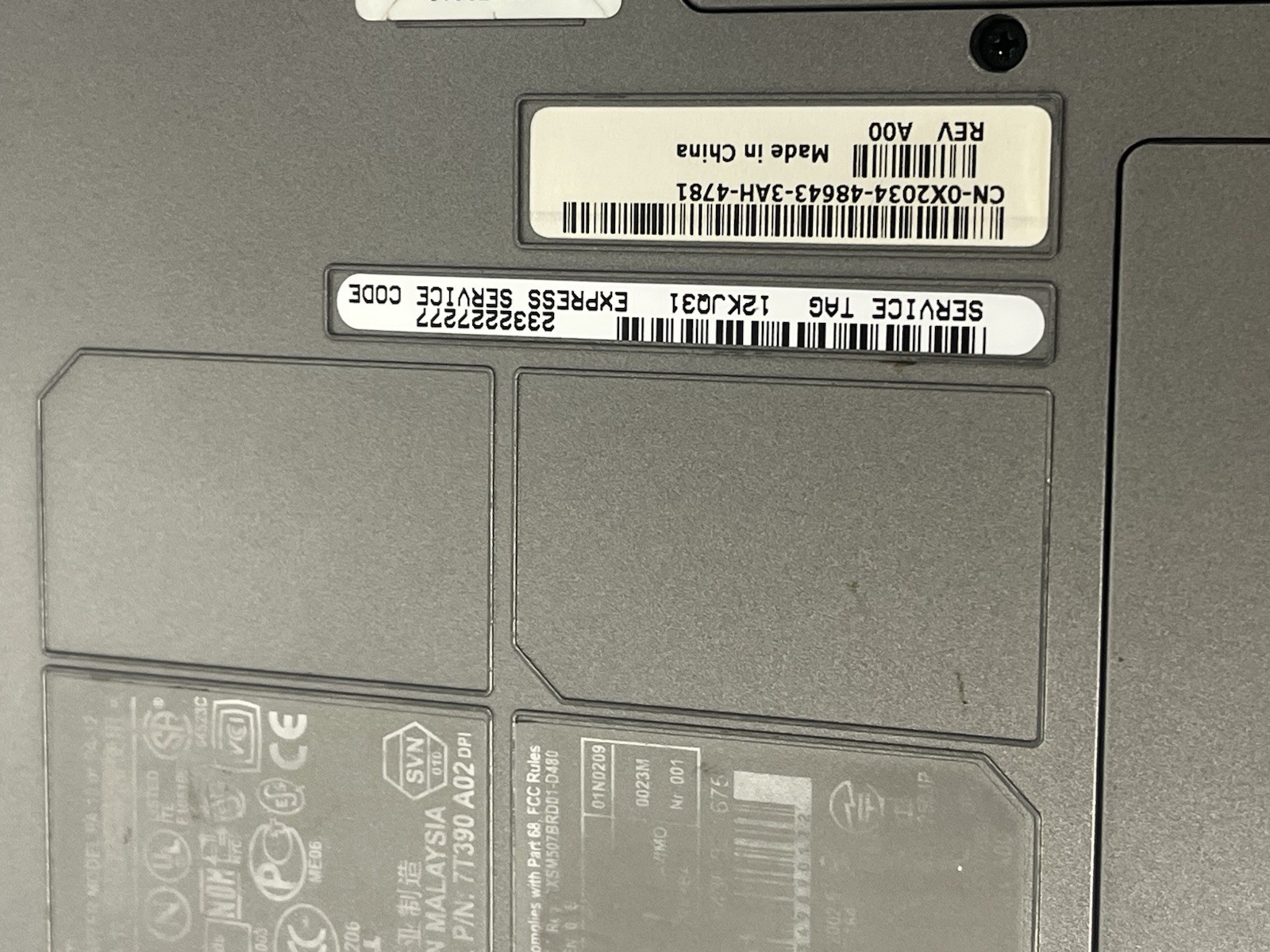 Dell Latitude D600 Pentium M 1.70ghz 512 MB Ram No HDD NO OS #2