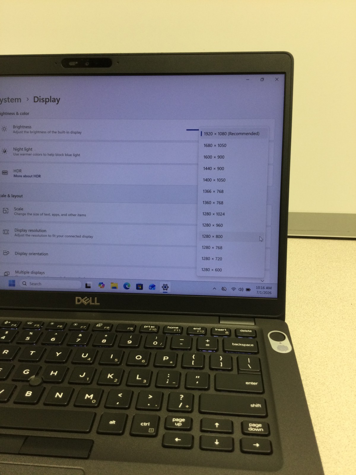 Dell Latitude 5400 14” Core i7-8665U 1.90GHz 8GB RAM 256GB SSD win 11 pro