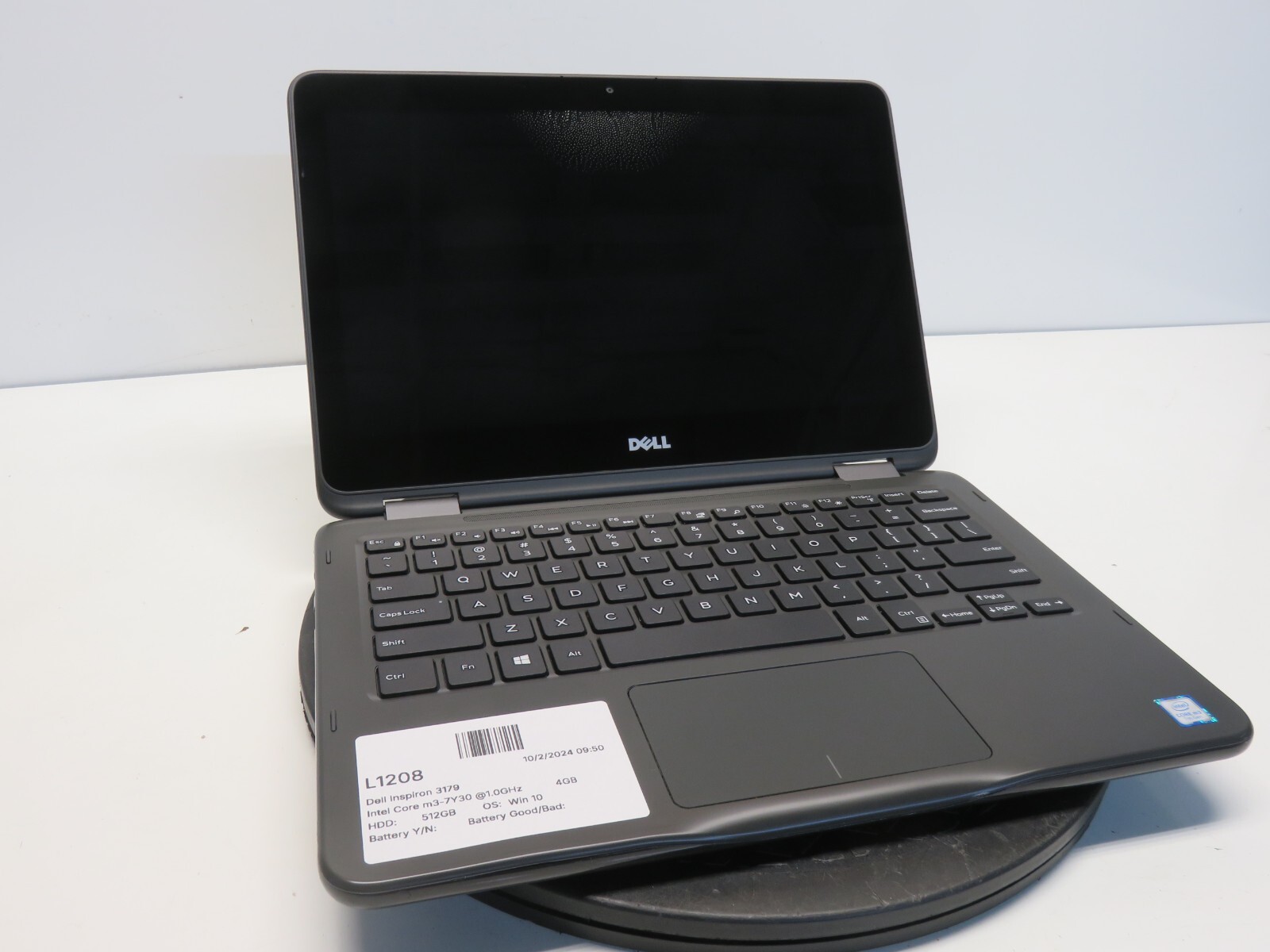 Dell Inspiron 3179 Intel Core m3-7Y30 1.0GHz 4GB Win 10 512 GB No Batt