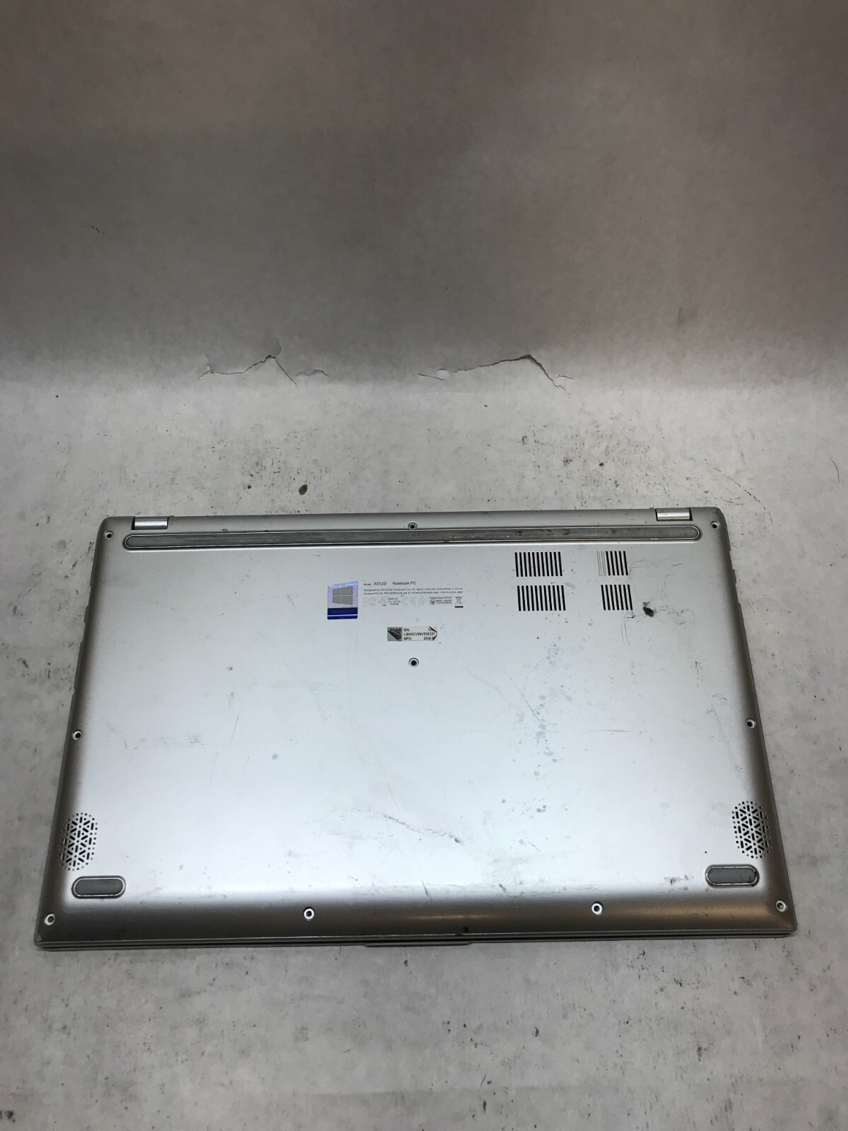 Asus X512D 15″ Laptop AMD Ryzen 5 3500U 2.1GHz Radeon Vega 8GB RAM NO SSD/OS -DW