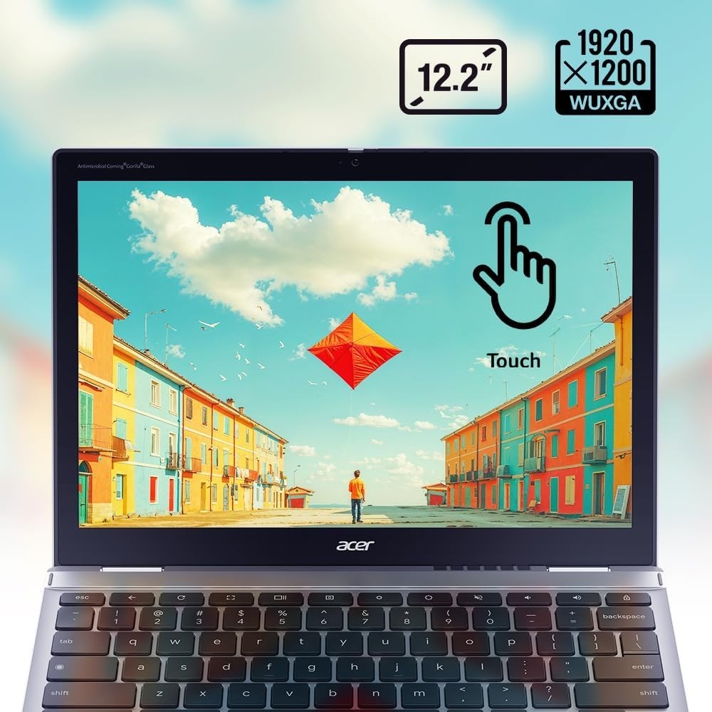 Acer Chromebook Spin 312 2-in-1 12.2″ WUXGA Touch Laptop Intel Core i3-N305