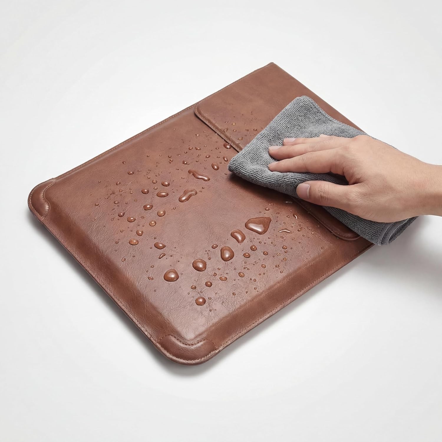 Soft Slim Laptop Sleeve Case with Stand for 16 Inch MacBook Pro/Air & More