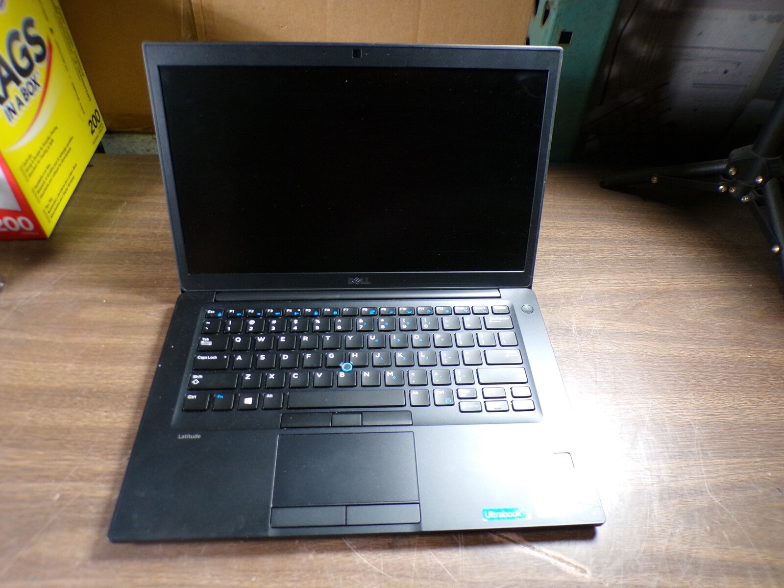 DELL LATITUDE 7480 INTEL CORE i7 7TH GEN 8GB RAM **POWER ON NO IMAGE **NO HD