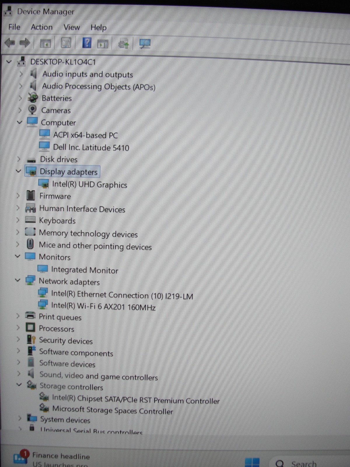 Dell Latitude 5410 14” FHD Intel Core i5-10310U 1.7GHz 8GB 256GB SSD+Charger