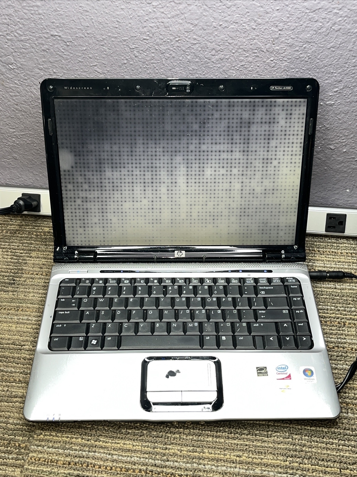HP Pavilion dv2000 15″ [ AS IS / FOR PARTS] Intel T1350 @ 1.86 GHz 83632