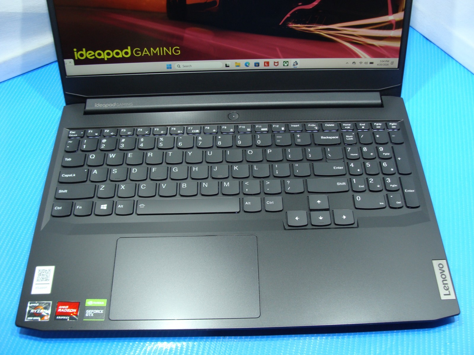 Lenovo IdeaPad Gaming 3-15ACH6 15.6″FHD 120Hz Ryzen 5 3.3GHz 8GB 512GB GTX 1650