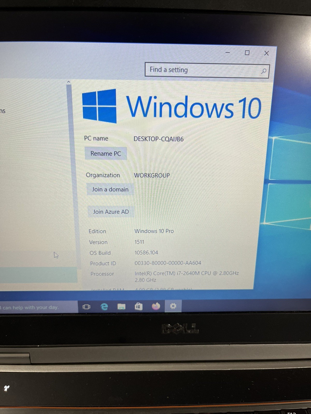 Dell Latitude E6420 14″ Core i7 2.8GHz 4GB 1TB HDD DVD Win10 Home Laptop