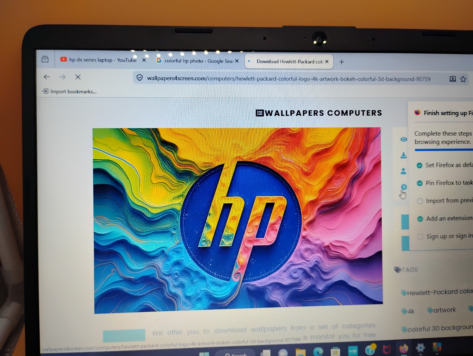 HP 14-dq055dx 14″ 64GB eMMC Intel Celeron N4120 1.10GHz 4GB RAM Laptop Win 11