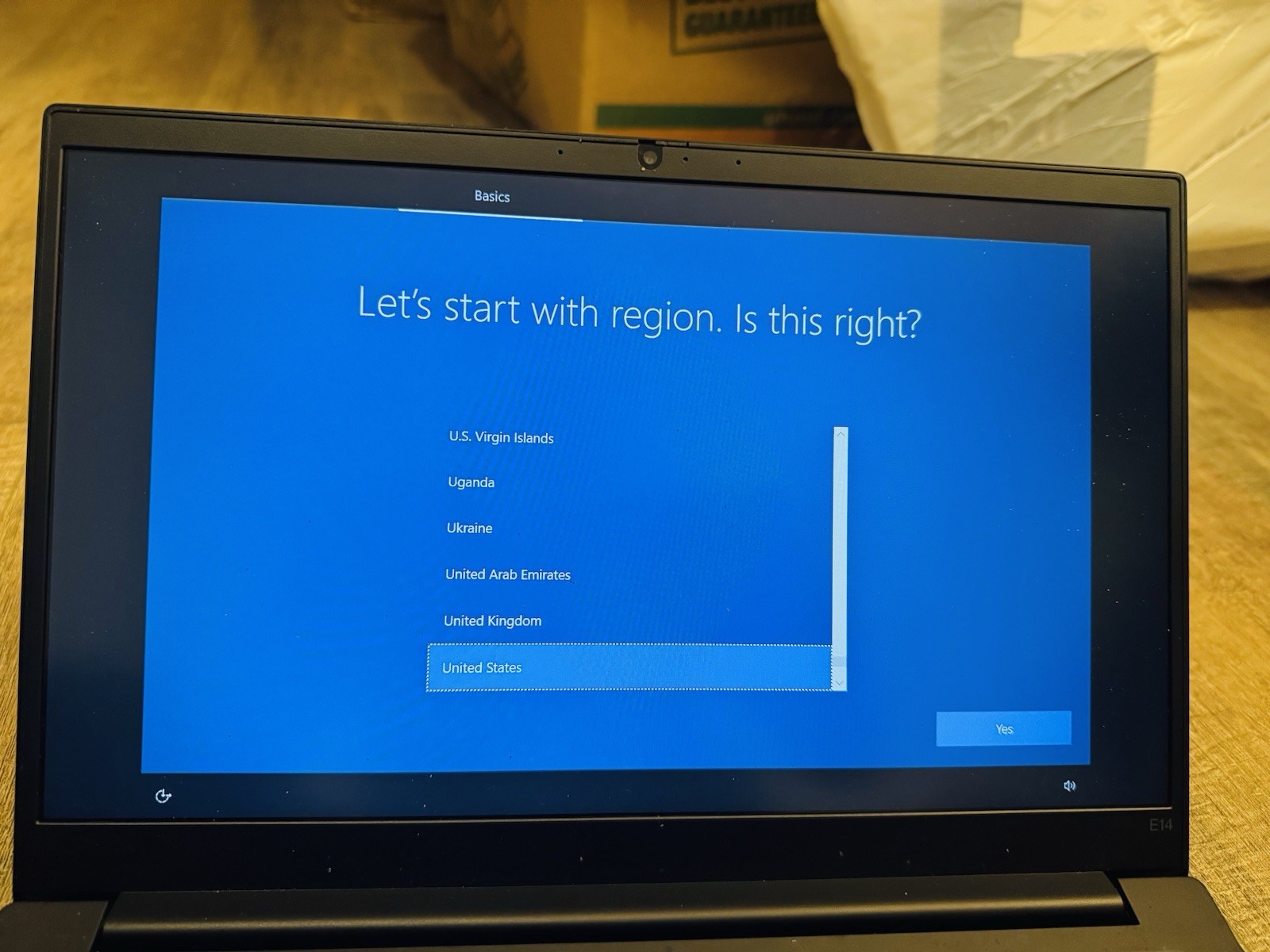 Lenovo Thinkpad E14 Gen 2 Laptop 14″ AMD Ryzen 5 4600U 8GB 256GB SSDWin 10 Pro