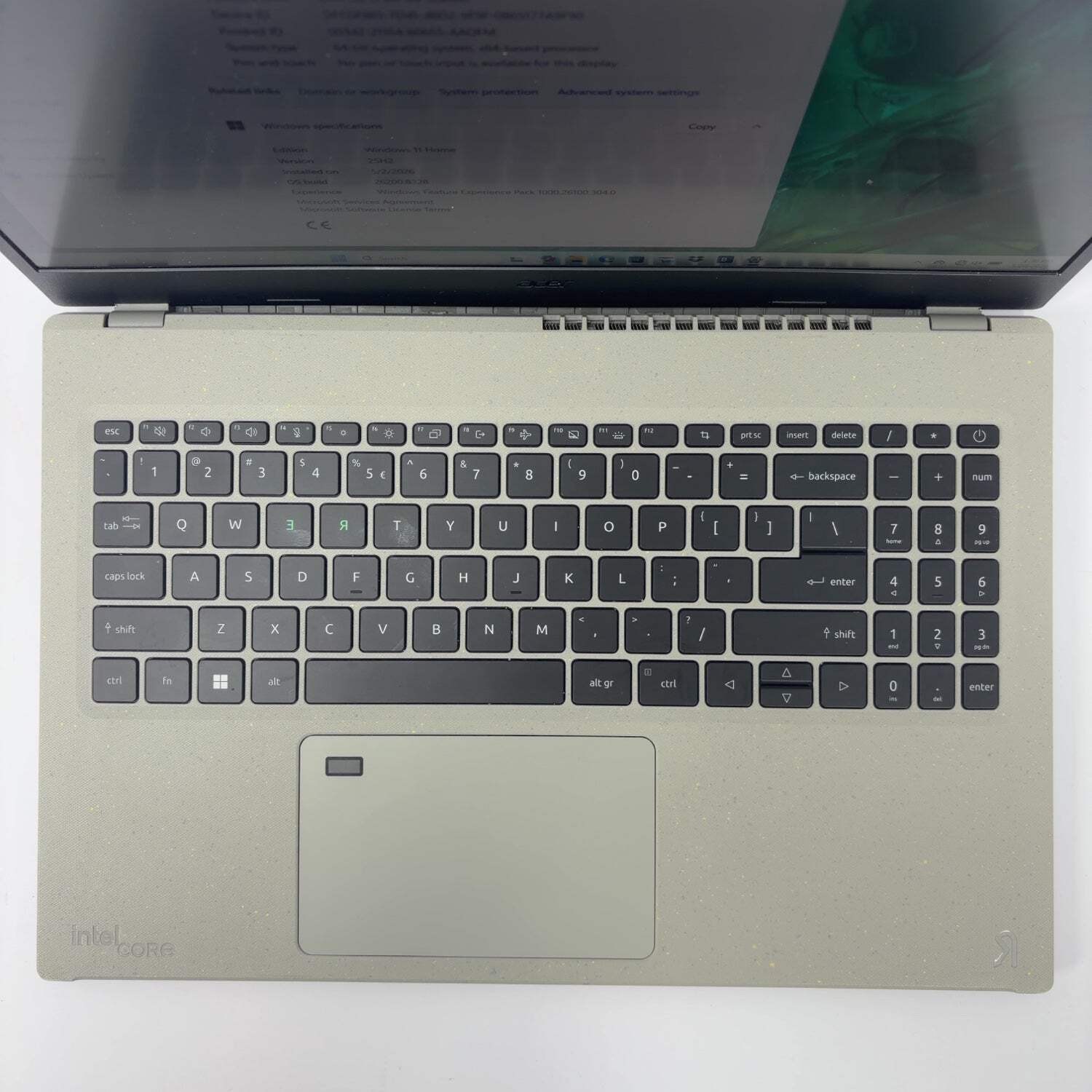 Acer Aspire Vero N23C8 i5-1335U 1.3GHz 8GB RAM 512GB SSD