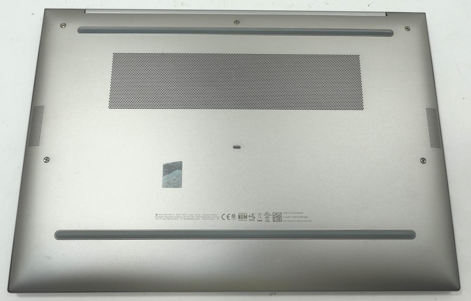 HP ZBOOK Firefly G9 16″ Core i7-1265U 1.8GHz 16GB 512GB SSD