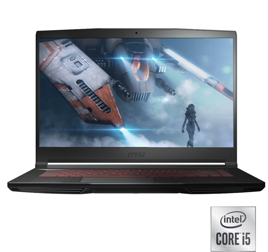 MSI GF53 Thin 11SC-693 15.6” Gaming Laptop, Intel Core i5-11400H, Windows 11