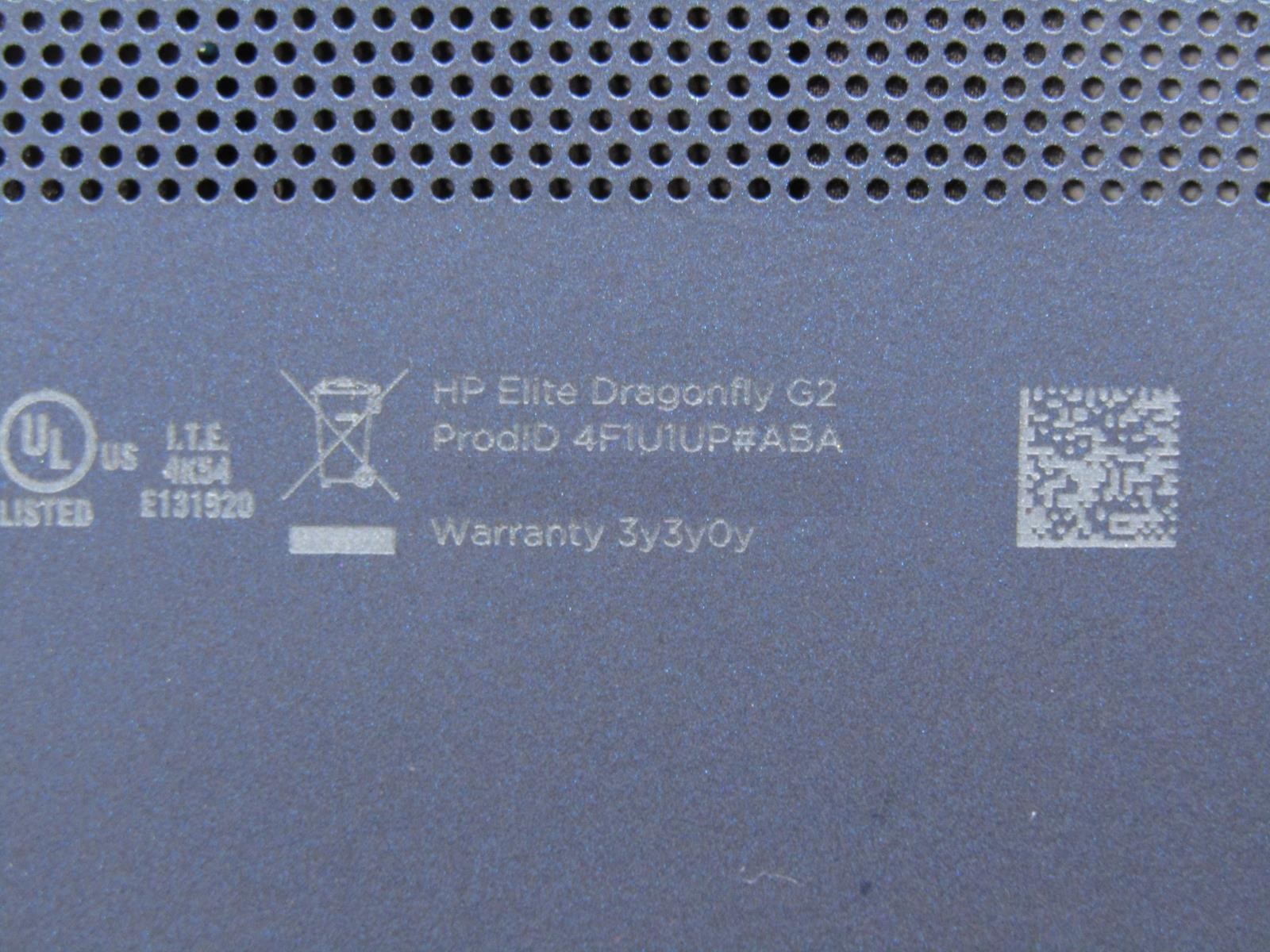 HP Elite Dragonfly G2 2-in-1 13.3″ | Core i7-1185G7 | 16GB LPDDR4 | Locked BIOS