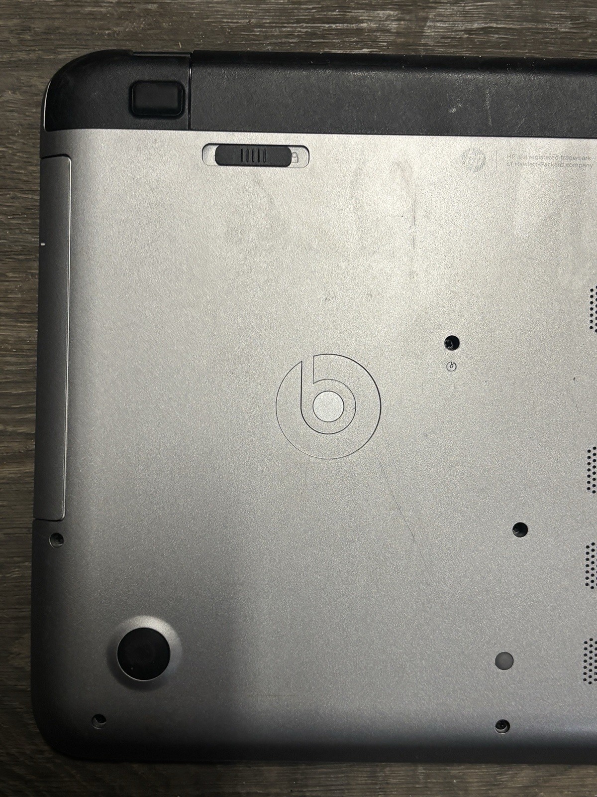 HP Envy Beats Audio Silver Laptop W/ Built Webcam Unit Not tested for parts