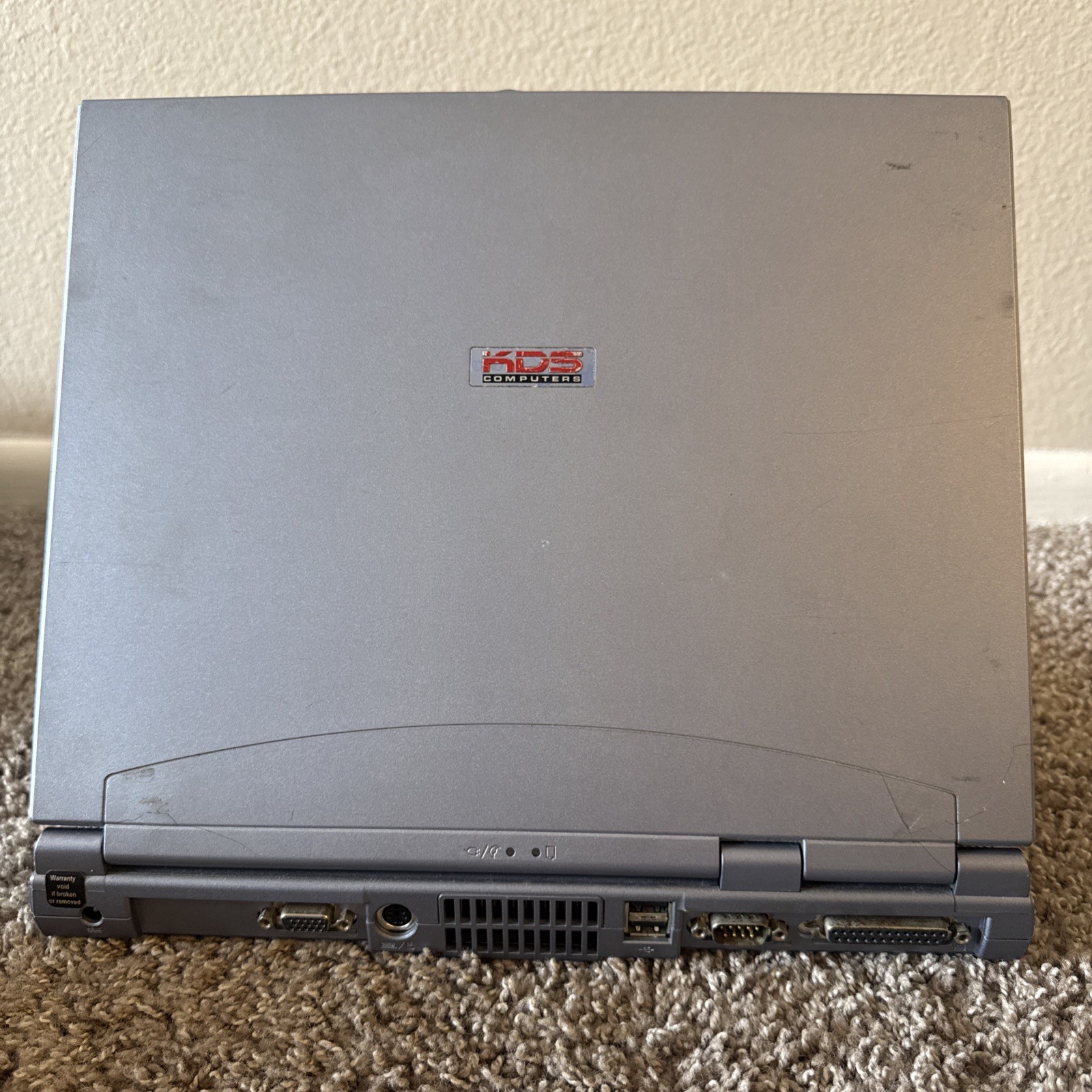 Vintage KDS Valiant 681DHB Laptop Pentium III 800MHz 30GB 64MB RAM P/Repair