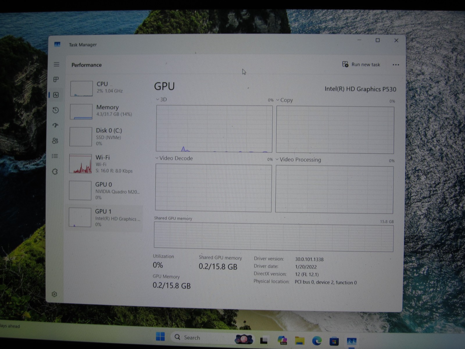 Dell Precision 7510 Laptop Xeon E3-1535M 2.90Ghz 32GB DDR4 512GB SSD QuadroM2000