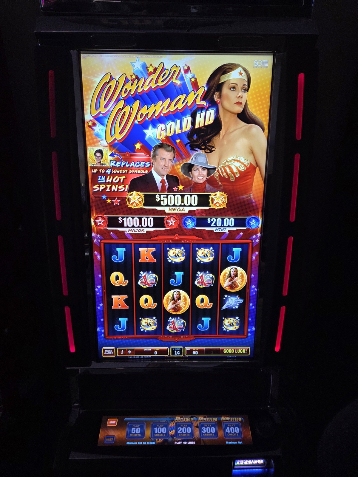 BALLY ALPHA PRO CPU W/ Wonder Women Multi SOFTWARE