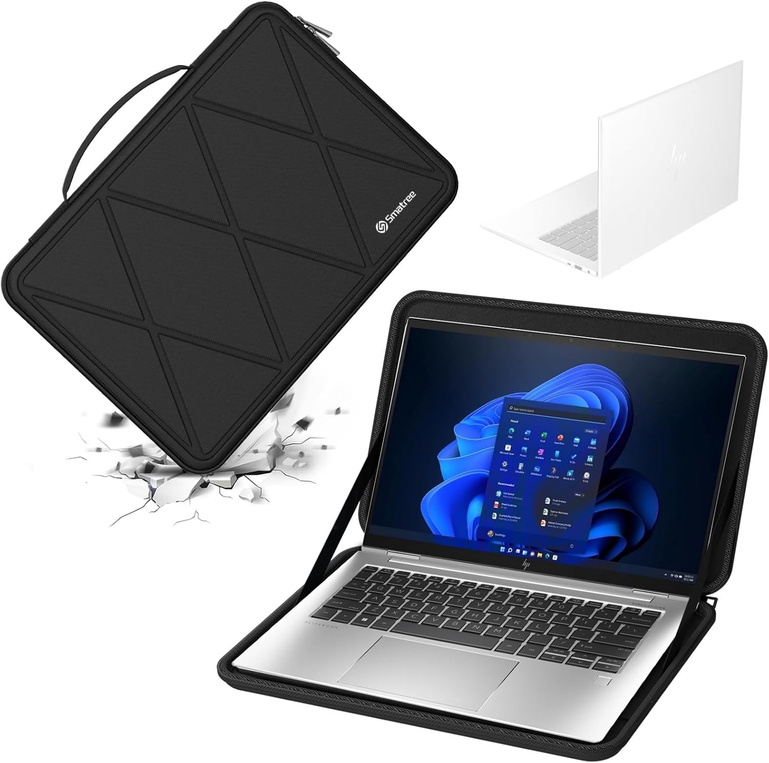 Protective Hard EVA Sleeve for 14 inch HP EliteBook 840/845 G11 Laptop Case